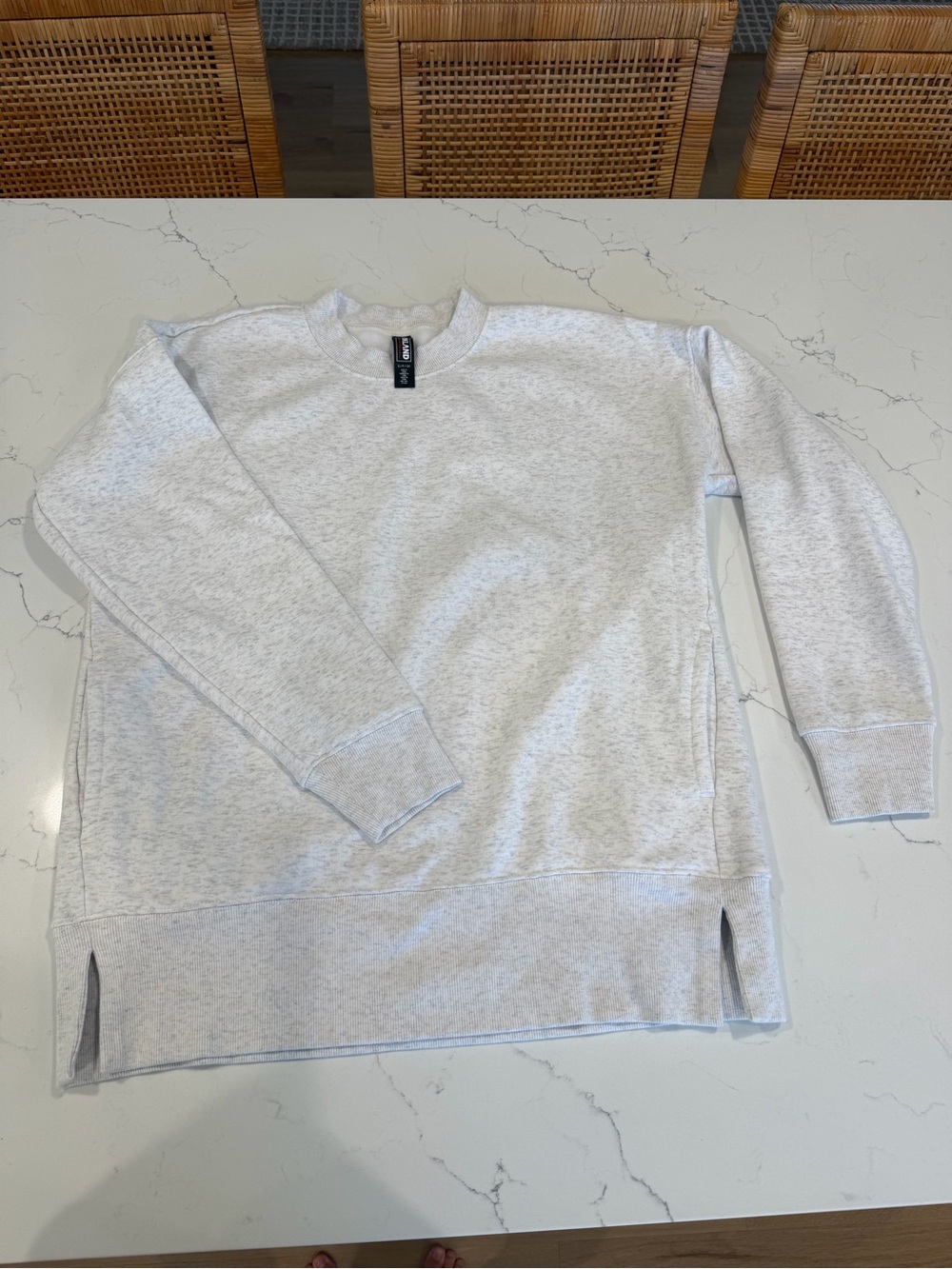 Kirkland Women’s Cozy Grey Fleece Sz Small